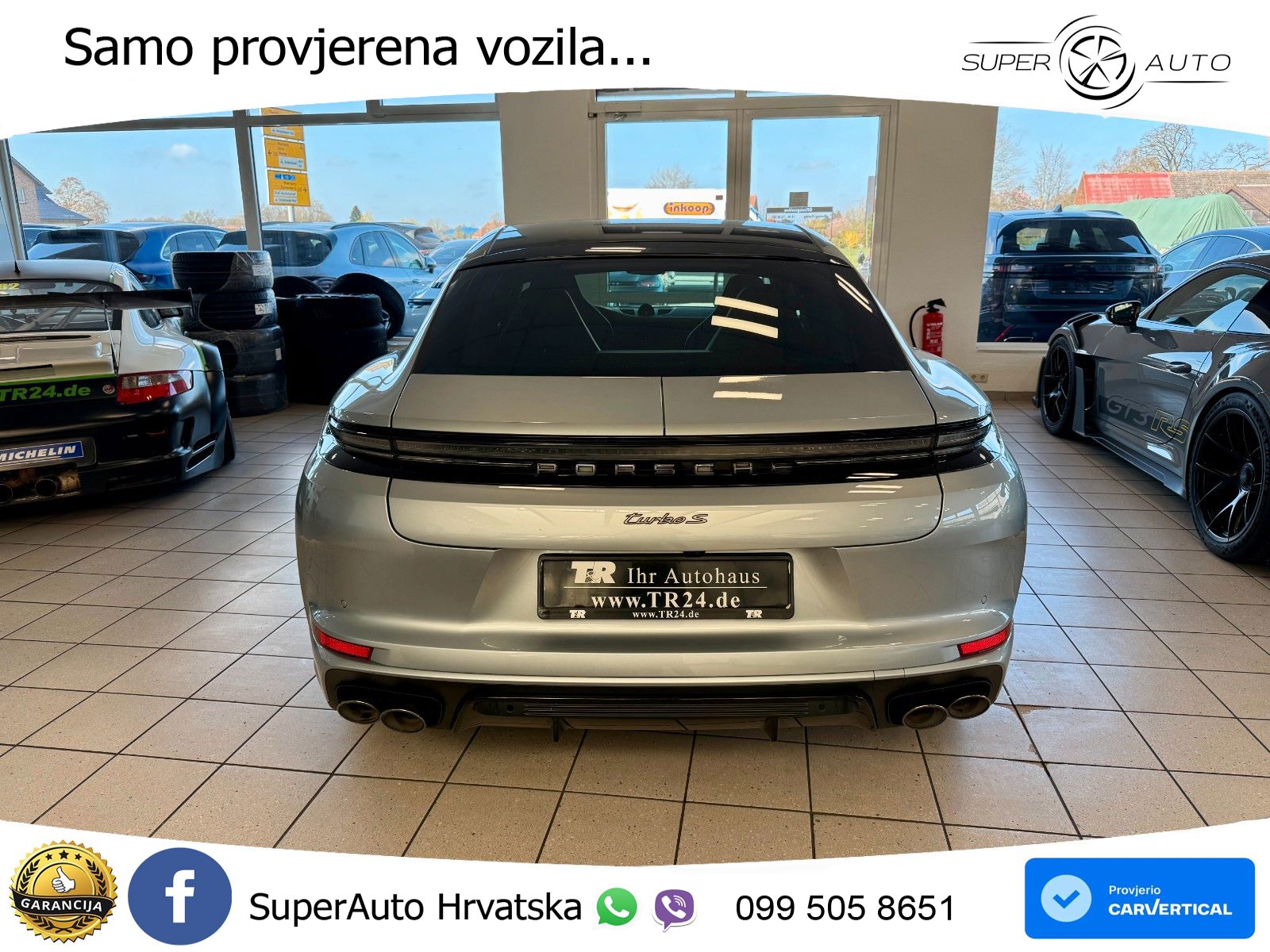 Porsche Panamera Turbo S 4.0 V8 (782 KS) E-Hybrid PDK ACC+HEAD+4xGR SJED+360+PANO