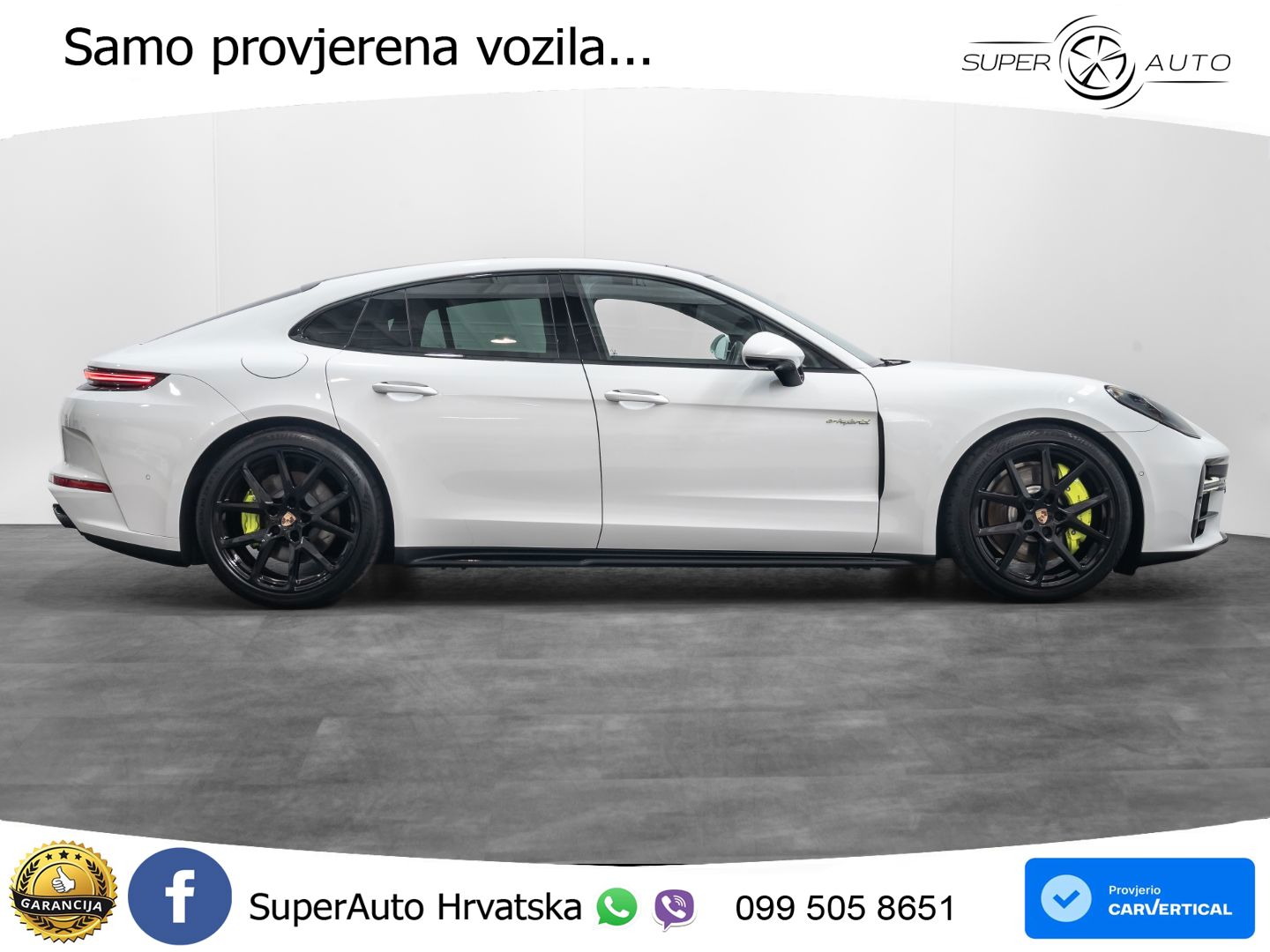 Porsche Panamera 4 2.9 V6 (470 KS) E-Hybrid PDK ACC+HEAD+4xGR SJED+360+PANO
