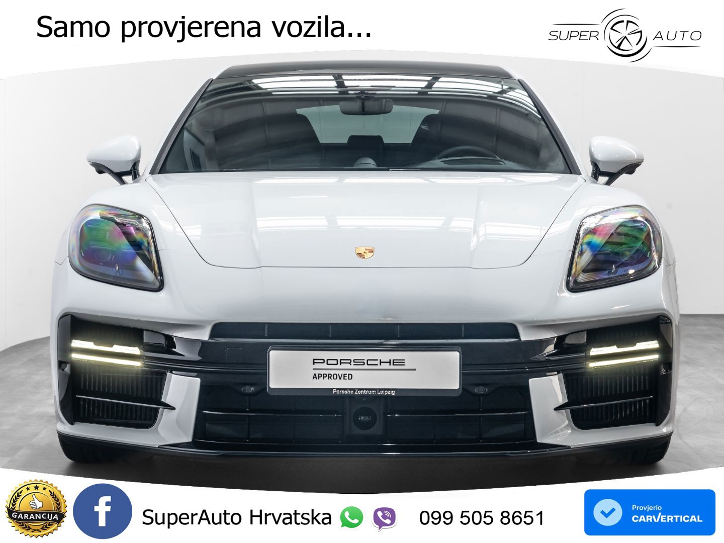 Porsche Panamera 4 2.9 V6 (470 KS) E-Hybrid PDK ACC+HEAD+4xGR SJED+360+PANO