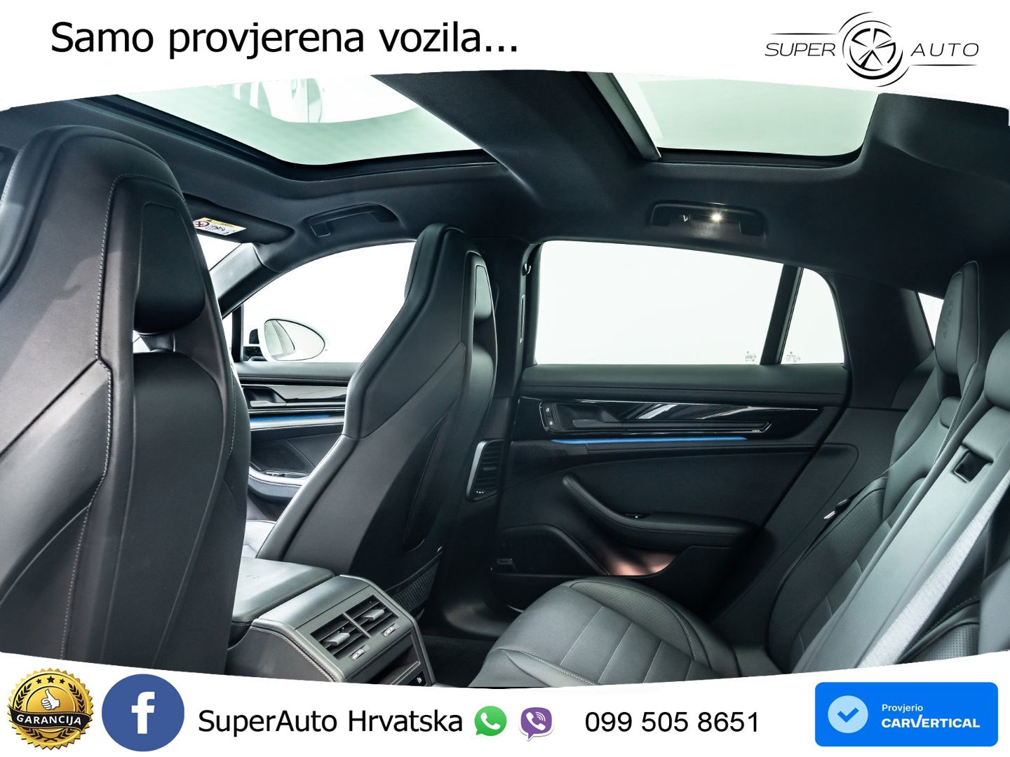 Porsche Panamera 4 2.9 V6 (470 KS) E-Hybrid PDK ACC+HEAD+4xGR SJED+360+PANO