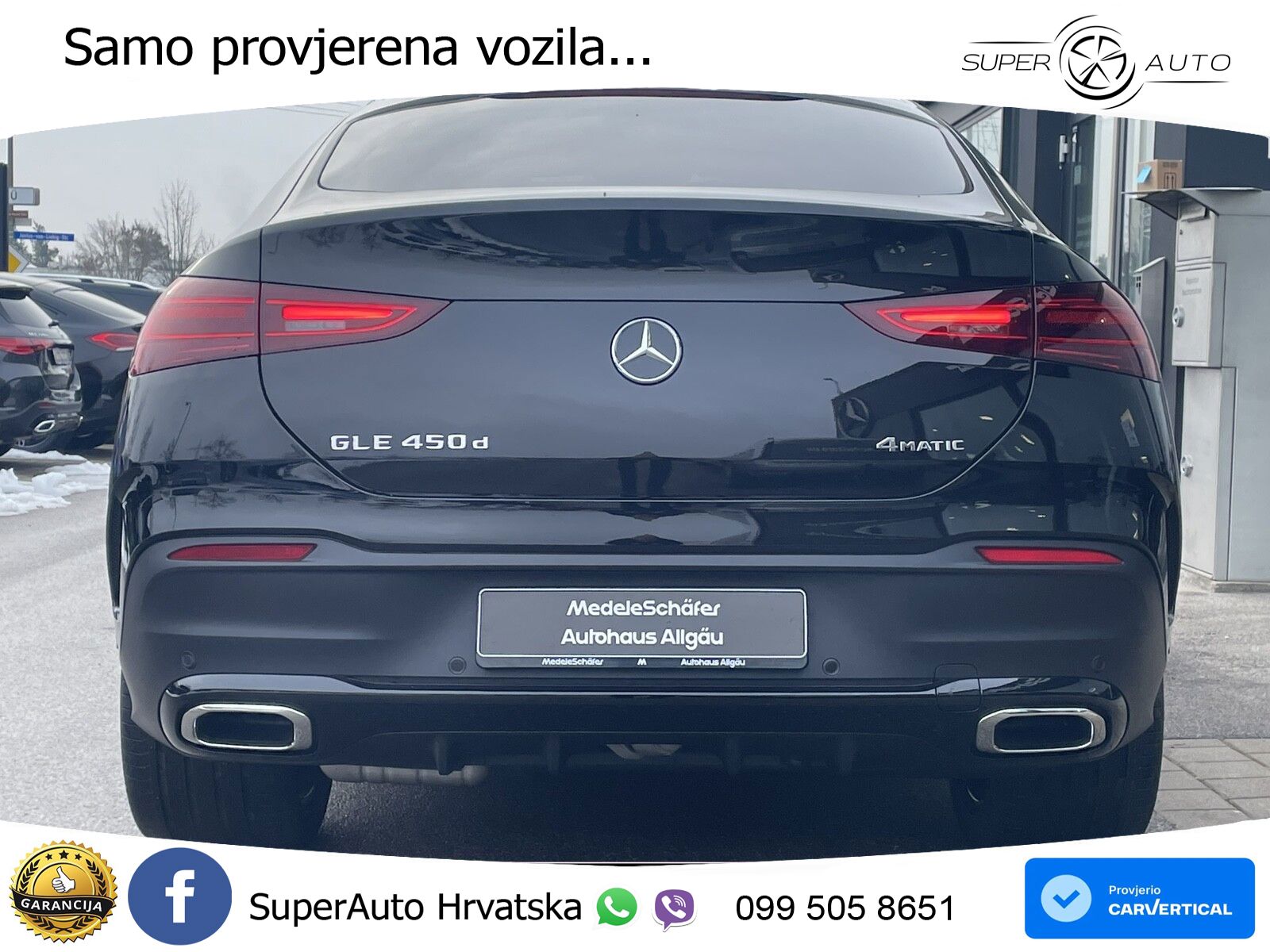 Mercedes GLE Coupe 450d (367 KS) EQ Boost 4MATIC 9G-TRONIC AMG LED+GR SJED+ACC