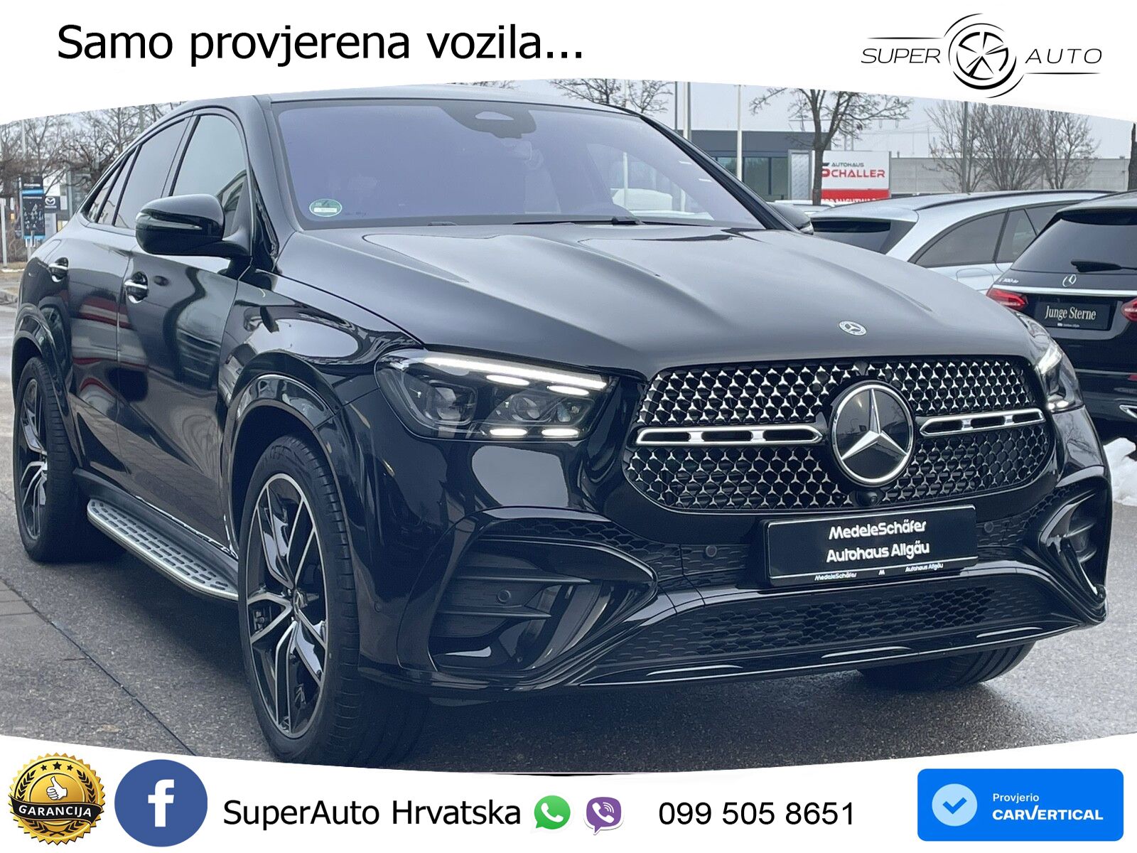 Mercedes GLE Coupe 450d (367 KS) EQ Boost 4MATIC 9G-TRONIC AMG LED+GR SJED+ACC