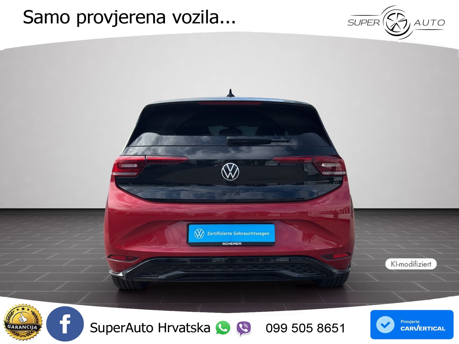 Volkswagen ID.3 GTX 84 kWh (286 KS)