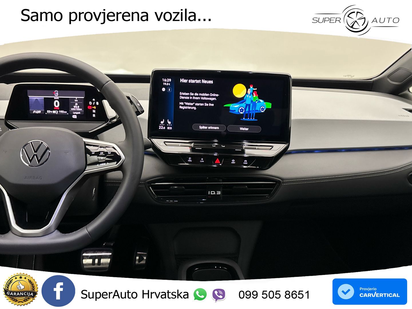 Volkswagen ID.3 Pro 62 kWh (204 KS)