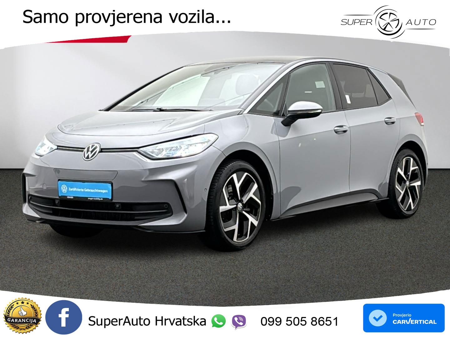 Volkswagen ID.3 Pro 62 kWh (204 KS)