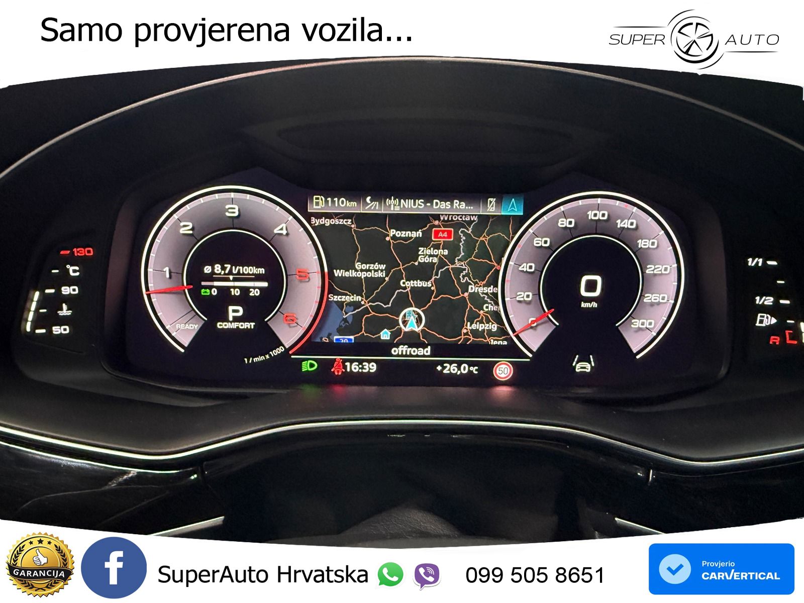 Audi Q8 50 TDI V6 (286 KS) quattro Tiptronic S line LED+GR SJED+ACC