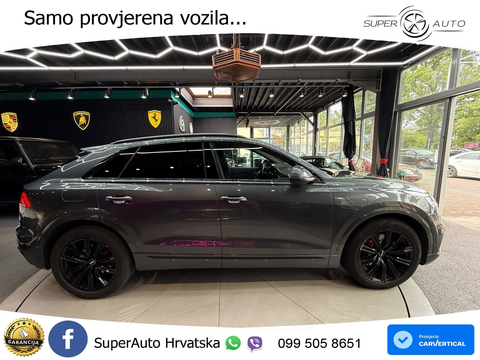 Audi Q8 50 TDI V6 (286 KS) quattro Tiptronic S line LED+GR SJED+ACC