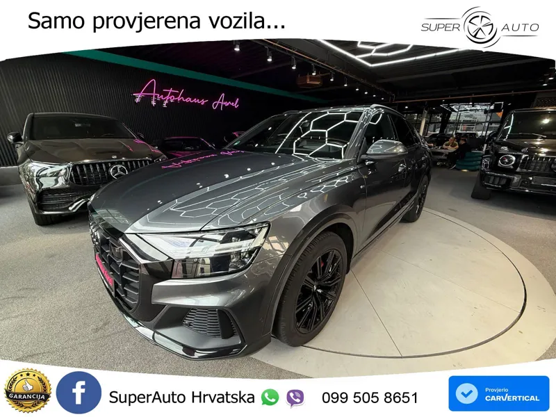 Audi Q8 50 TDI V6 (286 KS) quattro Tiptronic S line LED+GR SJED+ACC