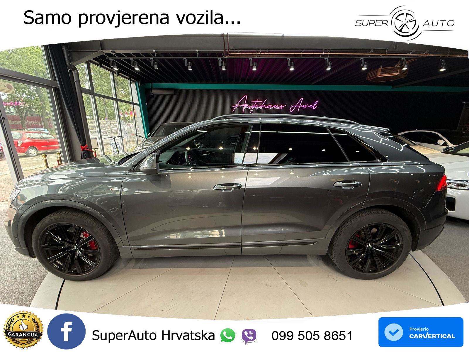 Audi Q8 50 TDI V6 (286 KS) quattro Tiptronic S line LED+GR SJED+ACC