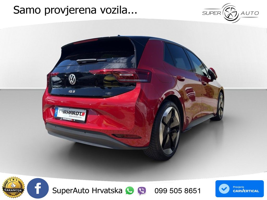Volkswagen ID.3 Pro S 82 kWh (231 KS) LED+GR SJED+ACC