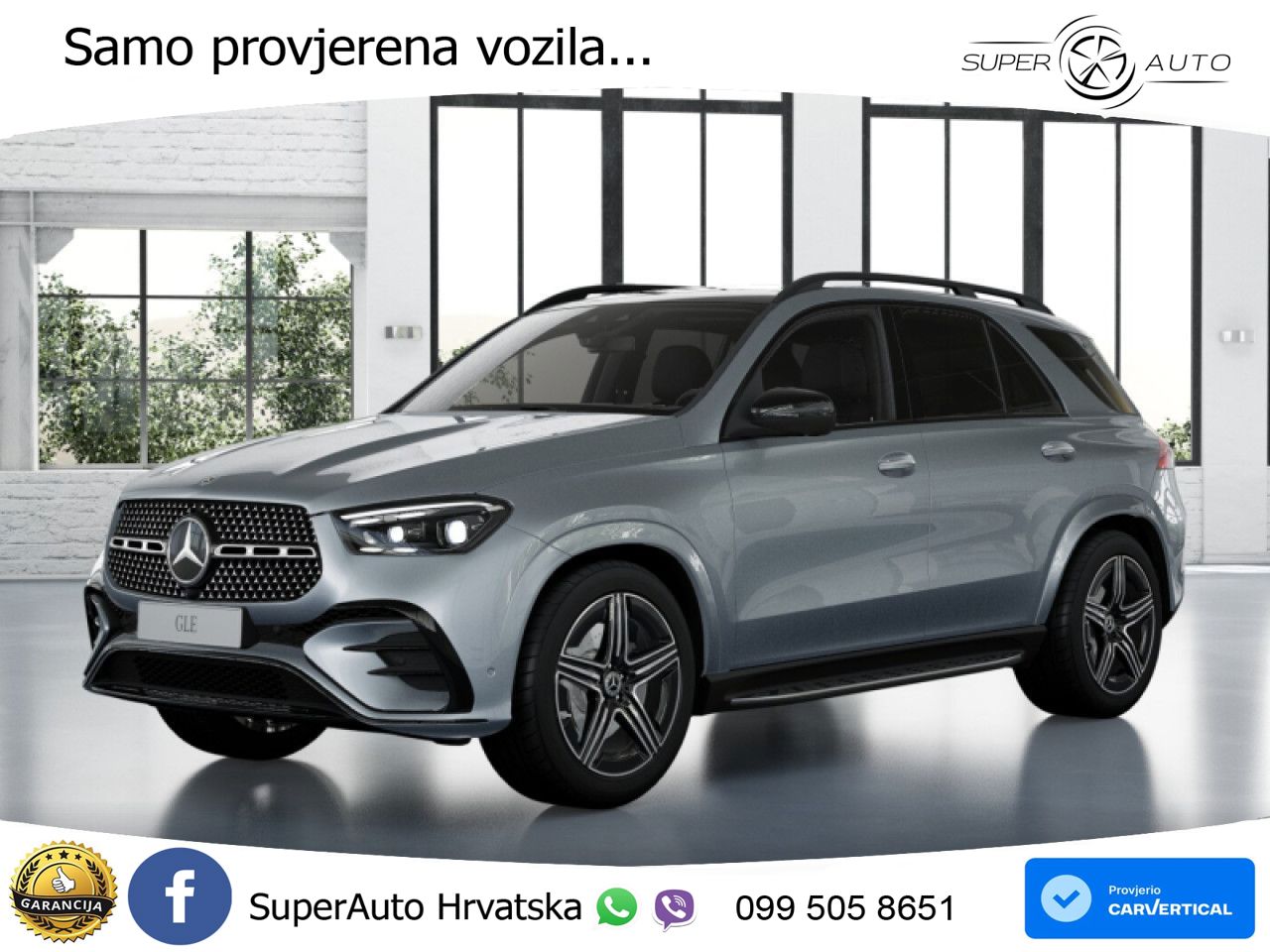 Mercedes GLE 450d (367 KS) EQ Boost 4MATIC 9G-TRONIC AMG LED+GR SJED+ACC