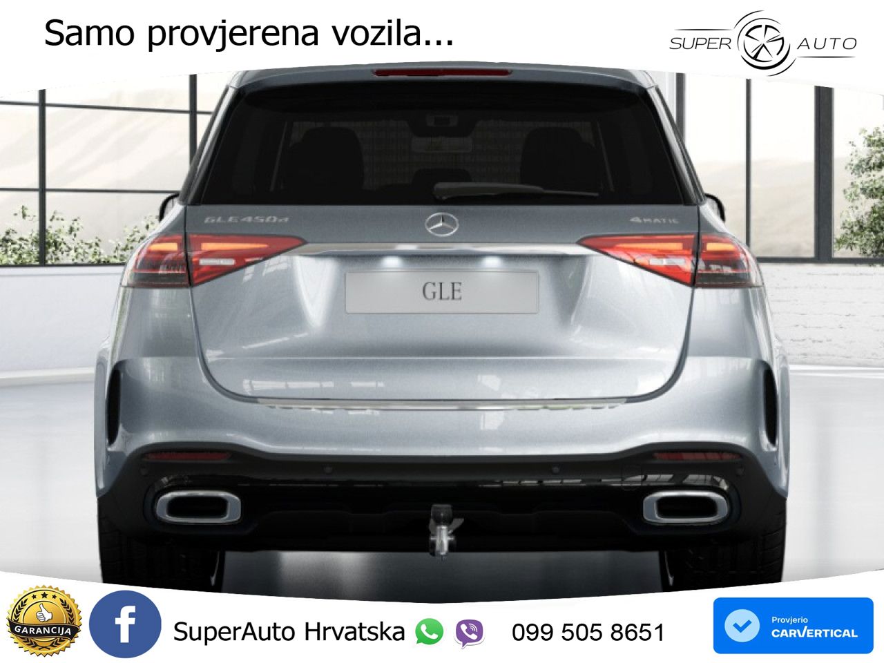 Mercedes GLE 450d (367 KS) EQ Boost 4MATIC 9G-TRONIC AMG LED+GR SJED+ACC