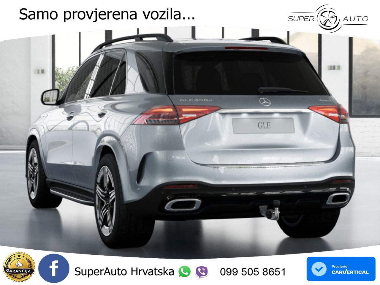 Mercedes GLE 450d (367 KS) EQ Boost 4MATIC 9G-TRONIC AMG LED+GR SJED+ACC