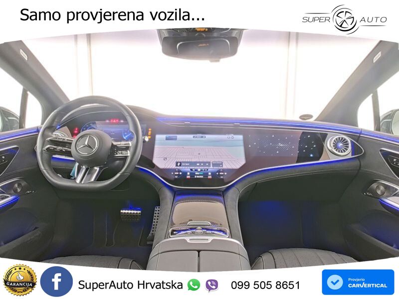 Mercedes EQE 350 98 kWh (292 KS)