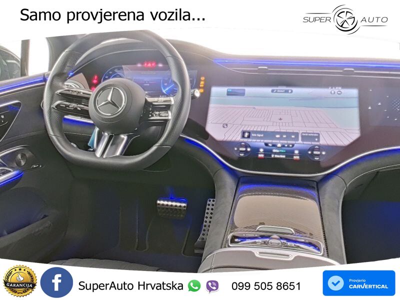 Mercedes EQE 350 98 kWh (292 KS)