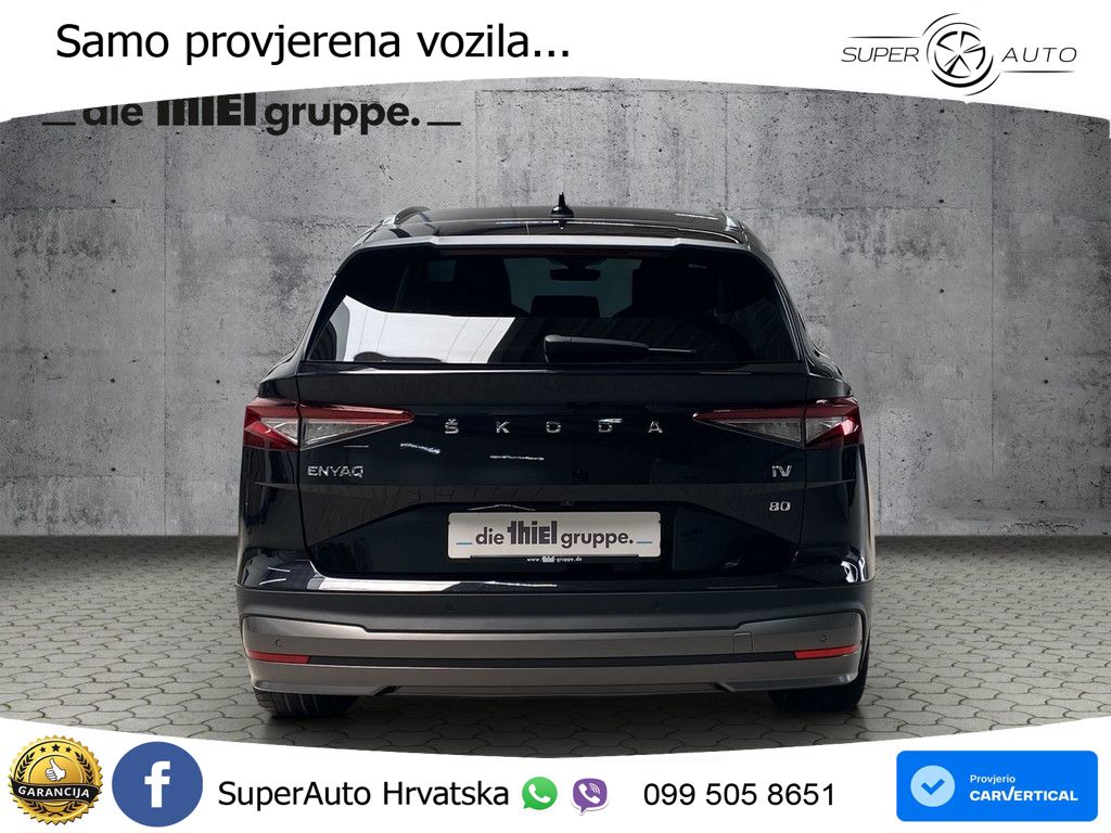 Škoda Enyaq iV 80 82 kWh (204 KS) Loft LED+GR SJED+ACC
