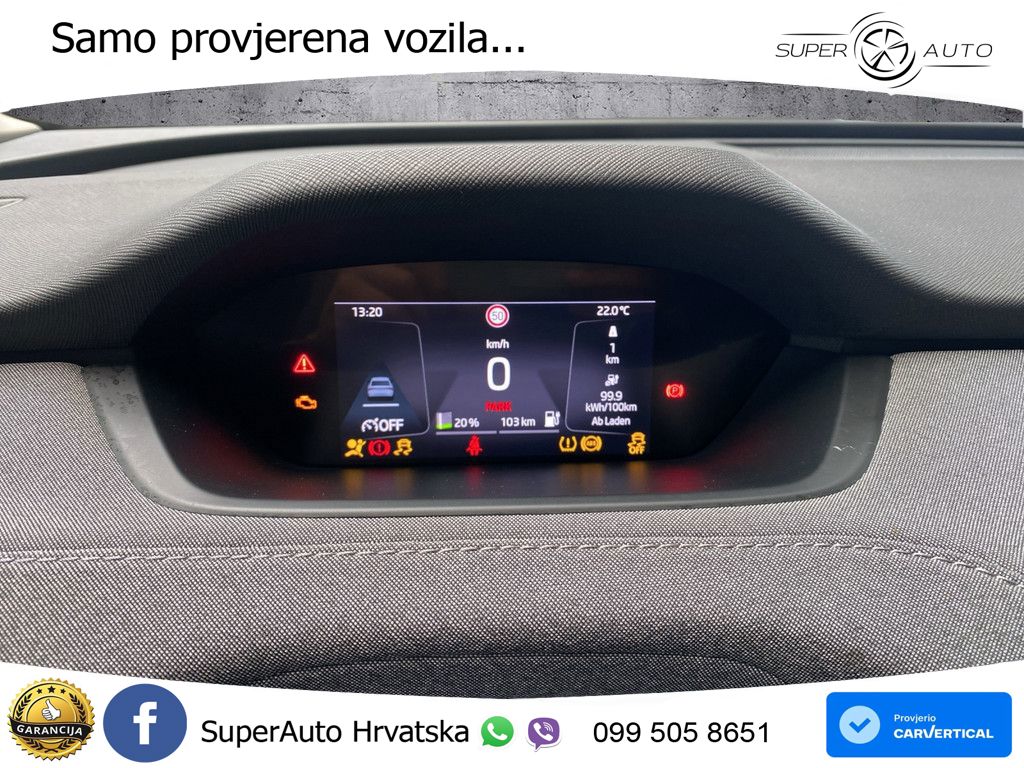 Škoda Enyaq iV 80 82 kWh (204 KS) Loft LED+GR SJED+ACC