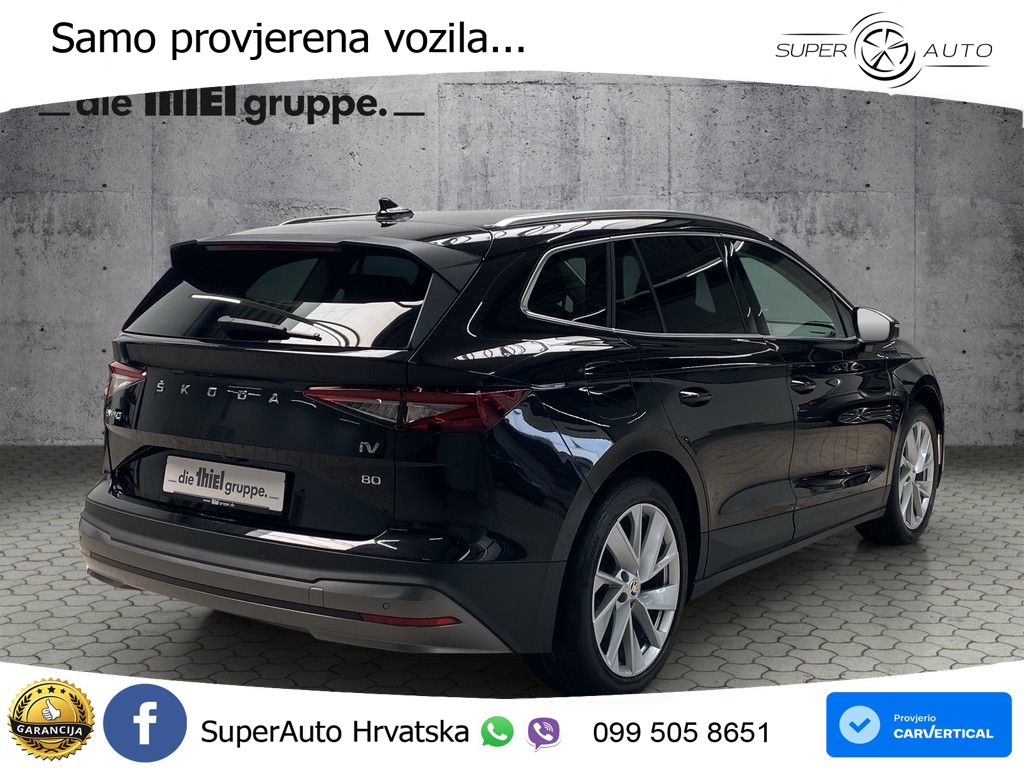 Škoda Enyaq iV 80 82 kWh (204 KS) Loft LED+GR SJED+ACC