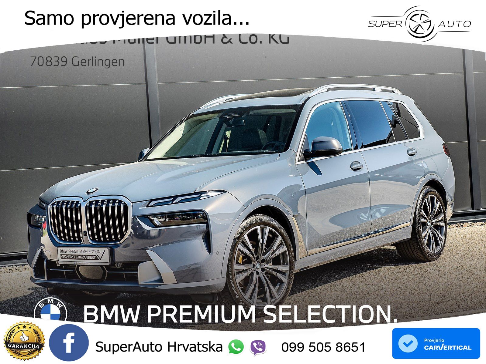BMW X7 40d (352 KS) xDrive Steptronic