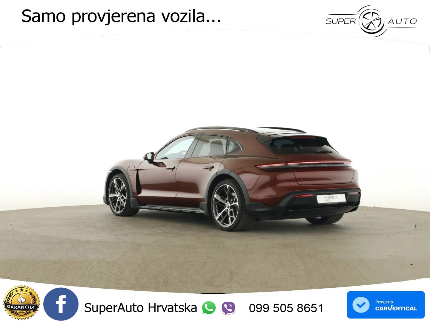 Porsche Taycan Cross Turismo 4S 93.4 kWh (571 KS)