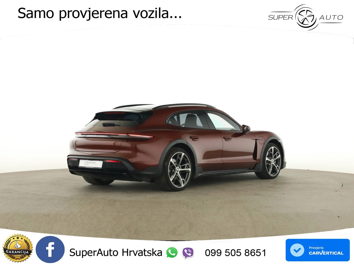 Porsche Taycan Cross Turismo 4S 93.4 kWh (571 KS)