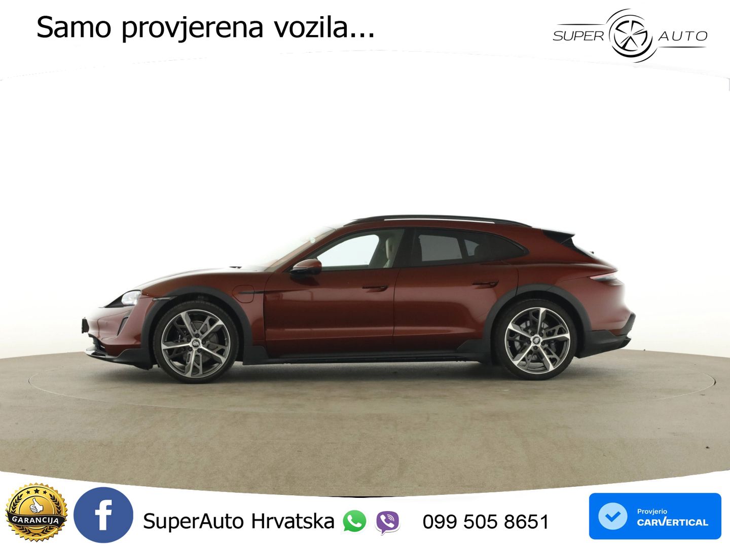 Porsche Taycan Cross Turismo 4S 93.4 kWh (571 KS)