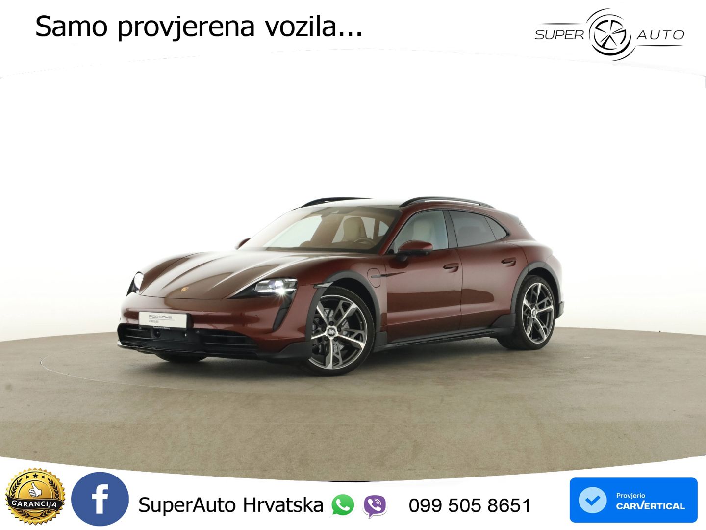 Porsche Taycan Cross Turismo 4S 93.4 kWh (571 KS)