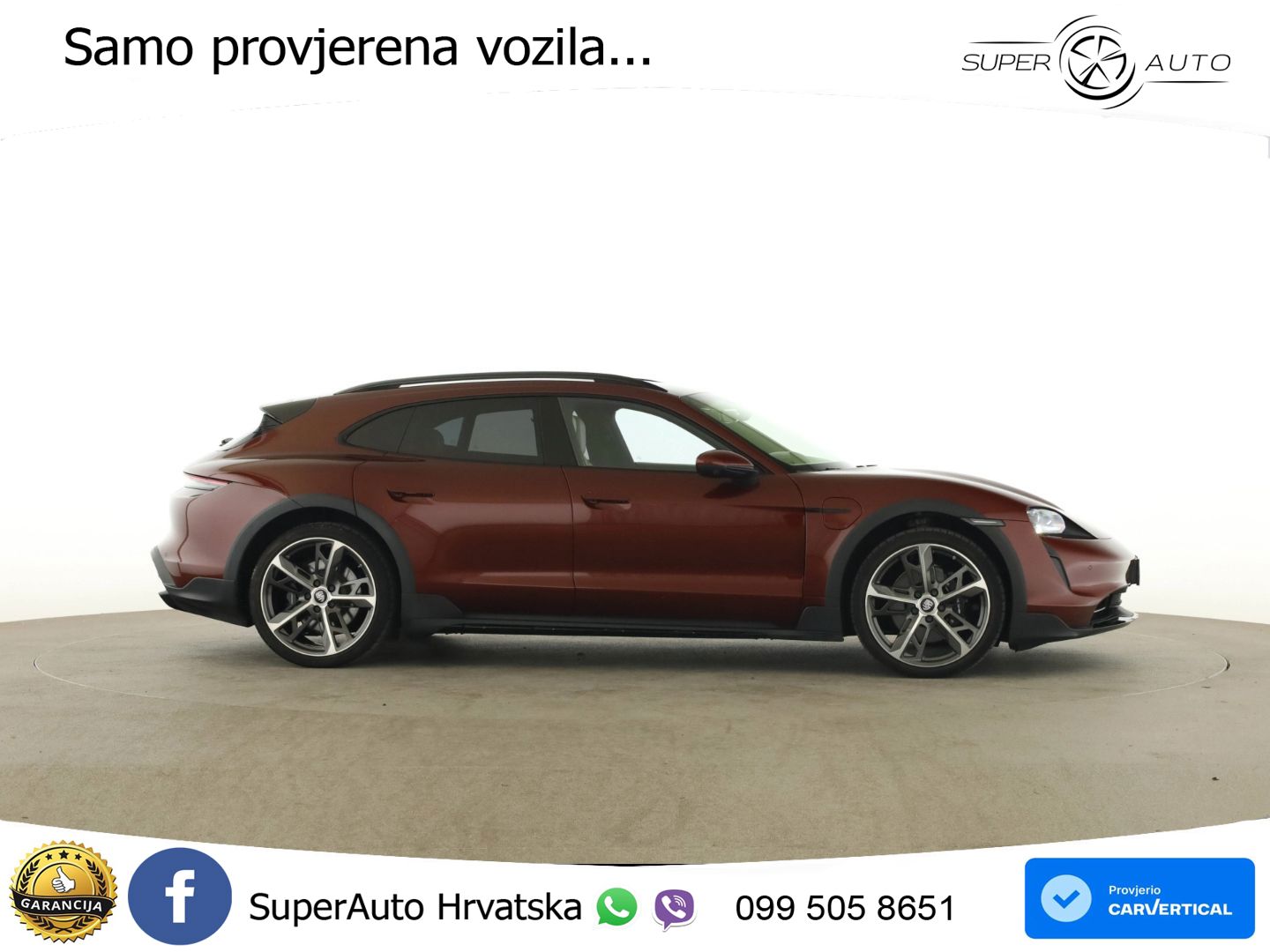 Porsche Taycan Cross Turismo 4S 93.4 kWh (571 KS)