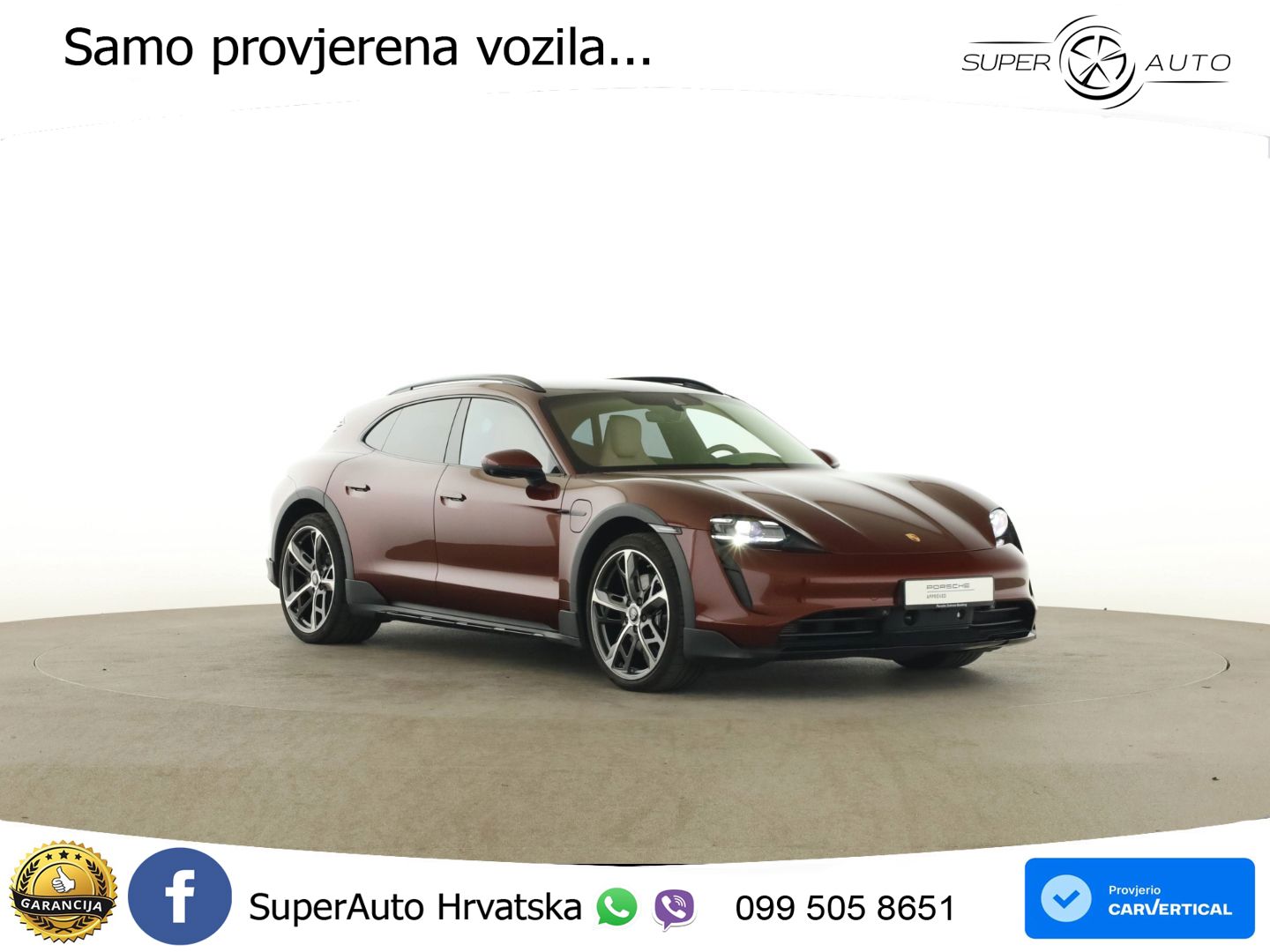 Porsche Taycan Cross Turismo 4S 93.4 kWh (571 KS)
