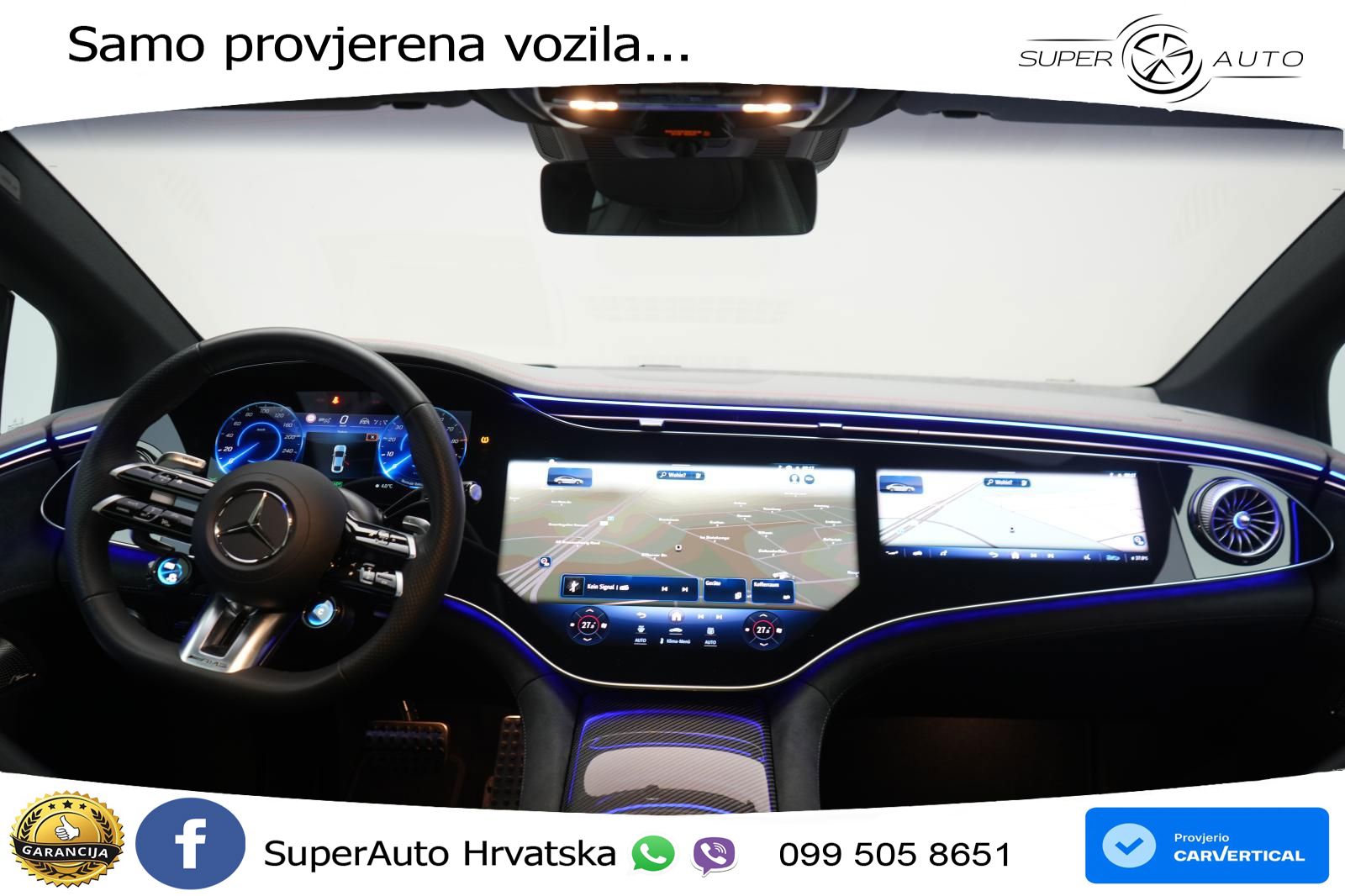 Mercedes EQE AMG 53 100 kWh (625 KS) 4MATIC+ ACC+HEAD+4xGR SJED+360+PANO