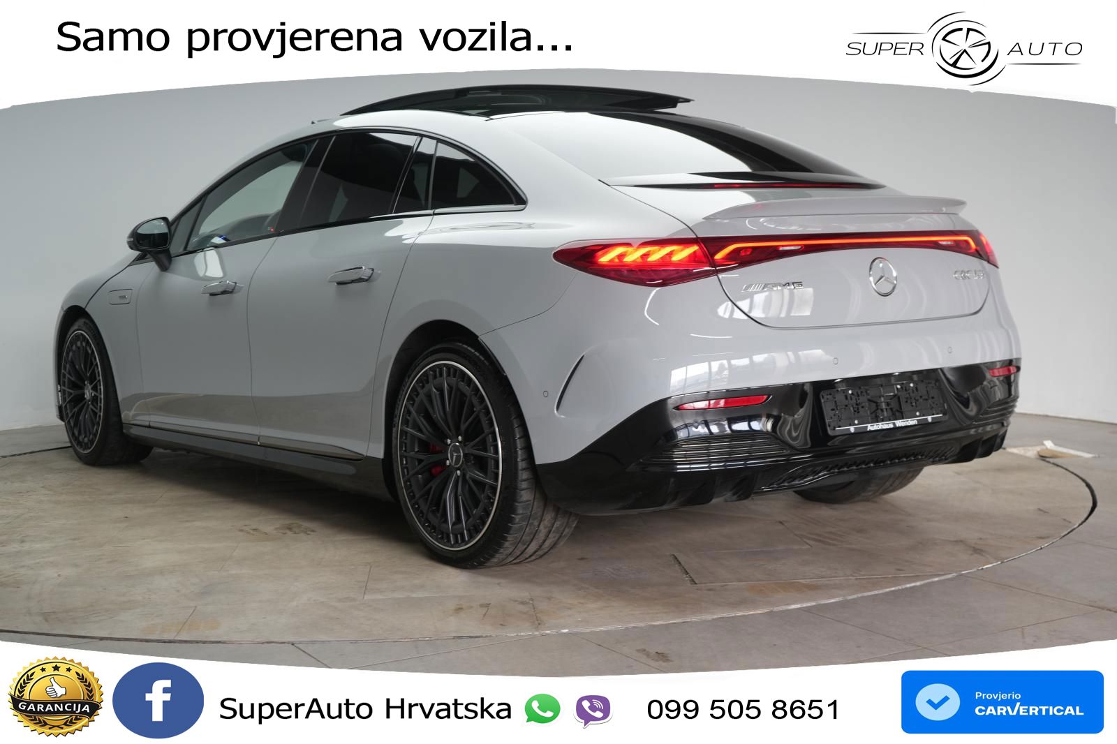 Mercedes EQE AMG 53 100 kWh (625 KS) 4MATIC+ ACC+HEAD+4xGR SJED+360+PANO