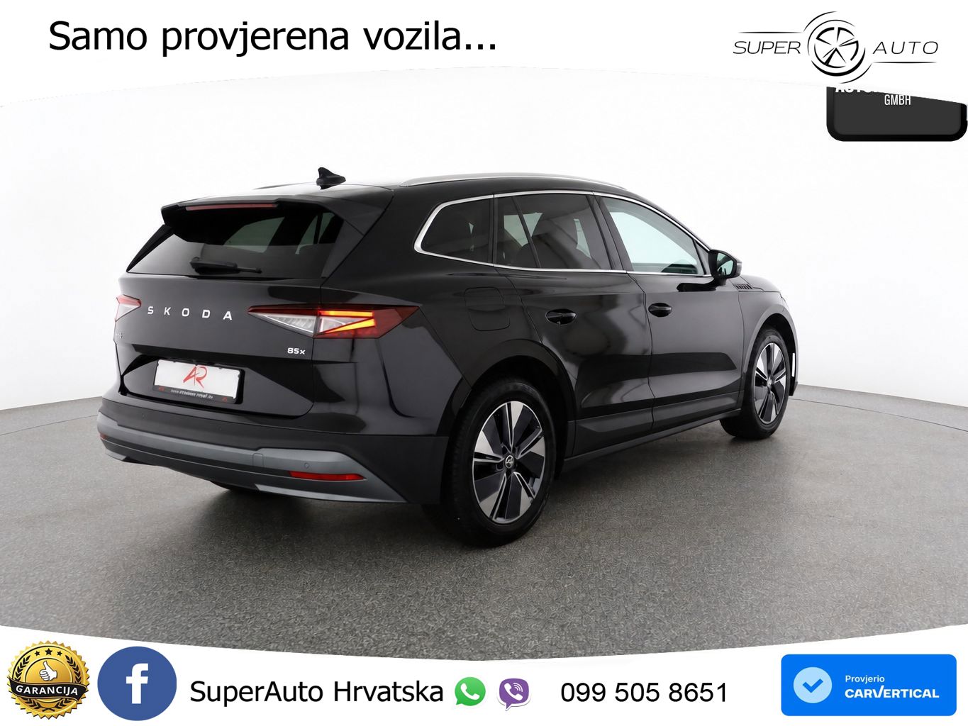 Škoda Enyaq iV 85x 82 kWh (286 KS) AWD