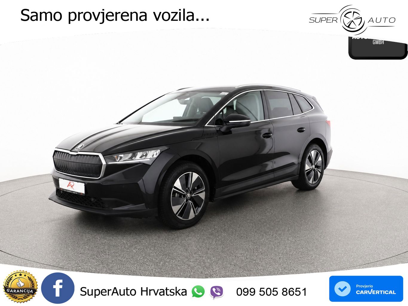 Škoda Enyaq iV 85x 82 kWh (286 KS) AWD