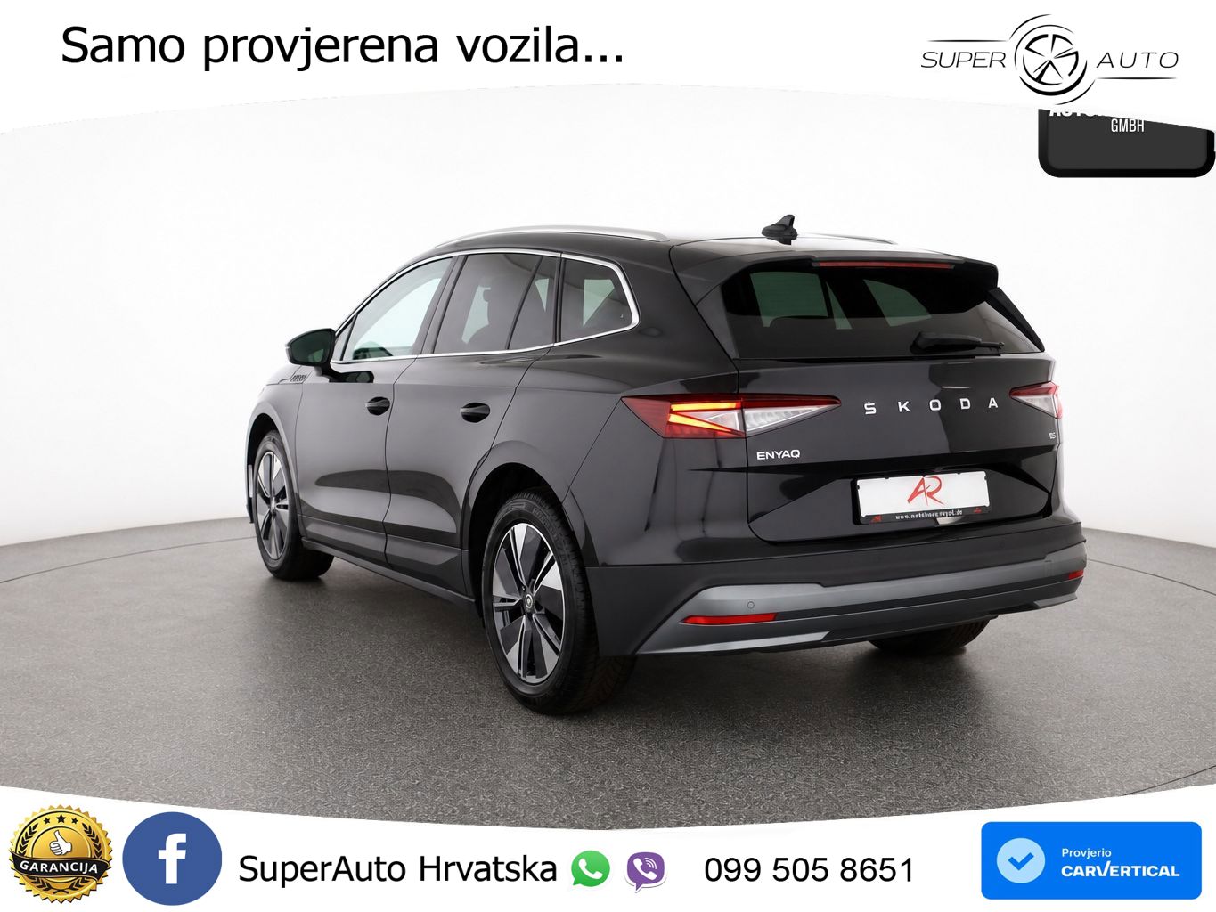 Škoda Enyaq iV 85x 82 kWh (286 KS) AWD