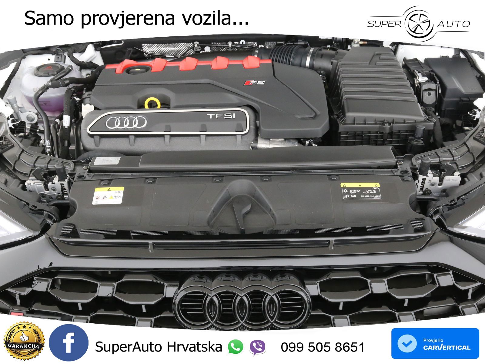 Audi RS3 Sedan 2.5 TFSI (400 KS) quattro S tronic LED+GR SJED+ACC