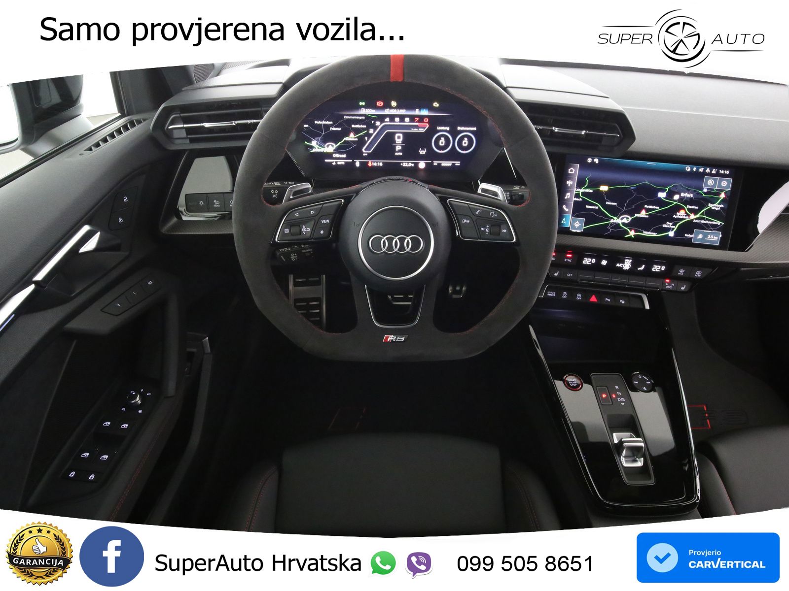 Audi RS3 Sedan 2.5 TFSI (400 KS) quattro S tronic LED+GR SJED+ACC