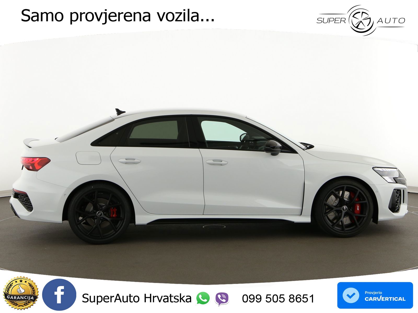 Audi RS3 Sedan 2.5 TFSI (400 KS) quattro S tronic LED+GR SJED+ACC