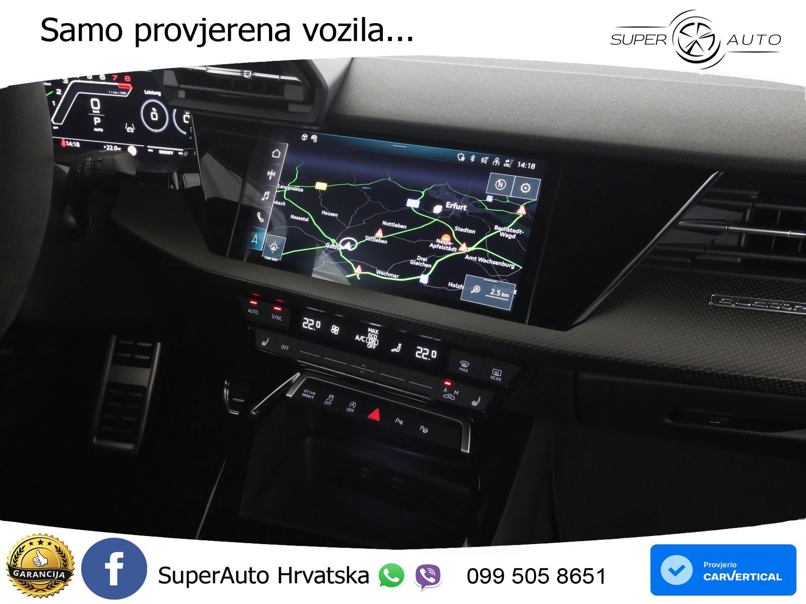 Audi RS3 Sedan 2.5 TFSI (400 KS) quattro S tronic LED+GR SJED+ACC