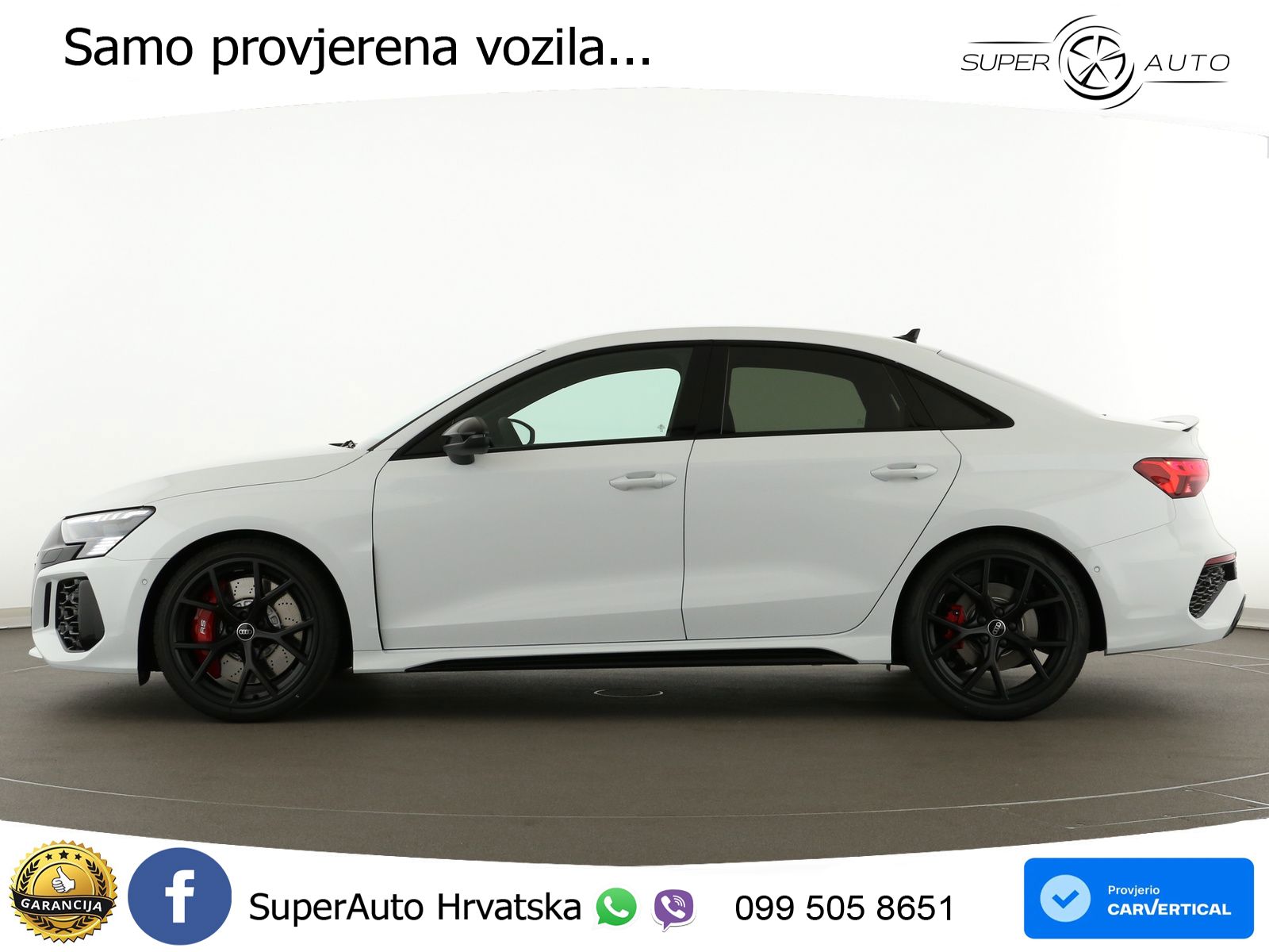 Audi RS3 Sedan 2.5 TFSI (400 KS) quattro S tronic LED+GR SJED+ACC