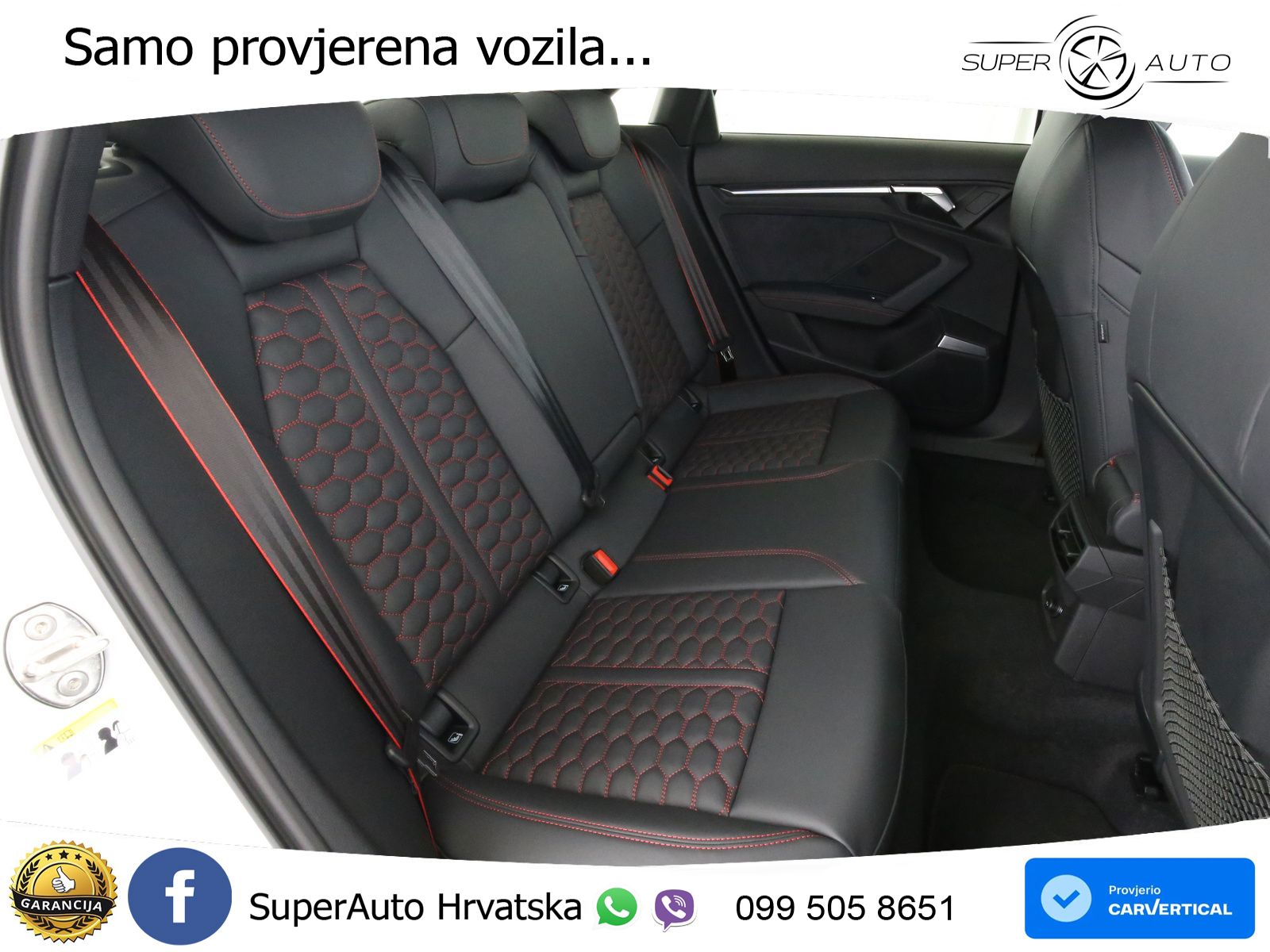 Audi RS3 Sedan 2.5 TFSI (400 KS) quattro S tronic LED+GR SJED+ACC