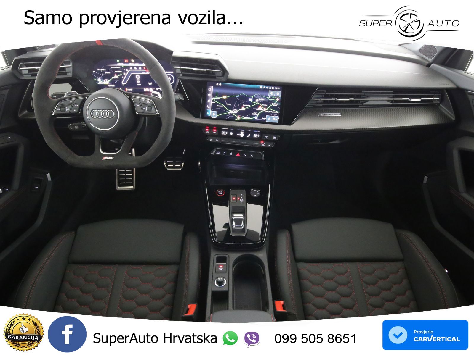 Audi RS3 Sedan 2.5 TFSI (400 KS) quattro S tronic LED+GR SJED+ACC