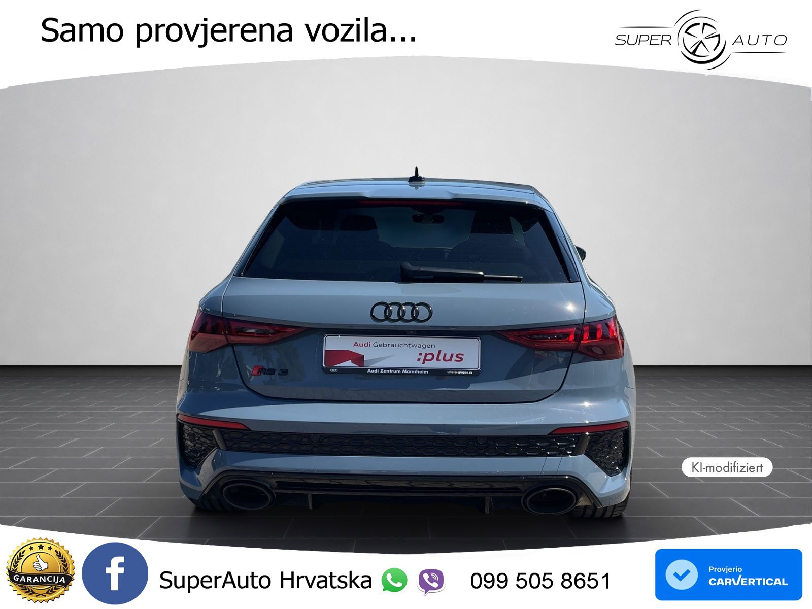 Audi RS3 Sedan 2.5 TFSI (400 KS) quattro S tronic