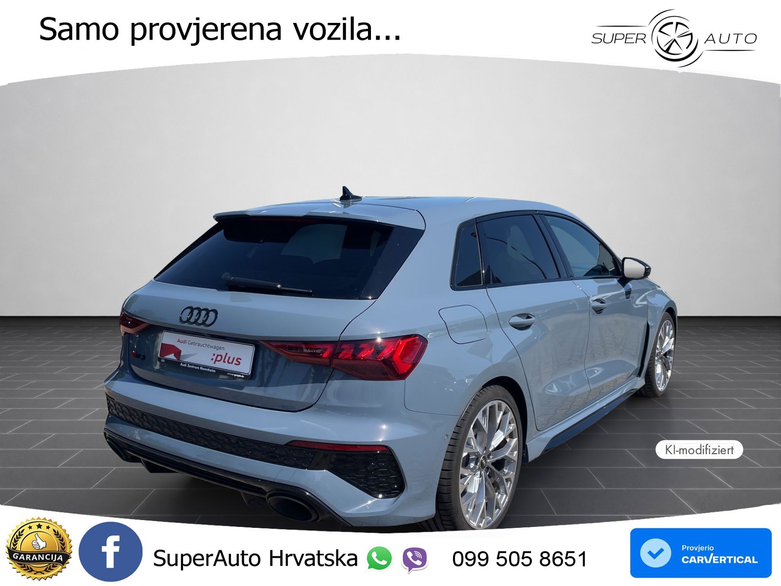 Audi RS3 Sedan 2.5 TFSI (400 KS) quattro S tronic