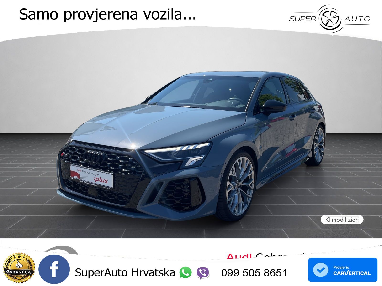 Audi RS3 Sedan 2.5 TFSI (400 KS) quattro S tronic