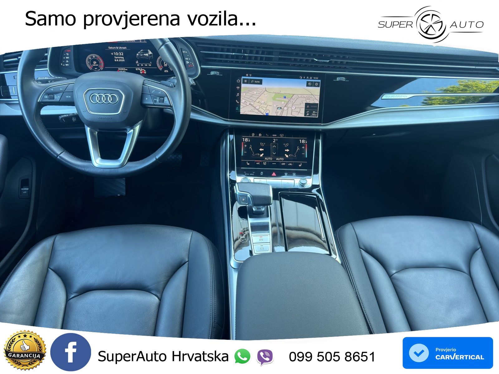 Audi Q8 50 TDI V6 (286 KS) quattro Tiptronic