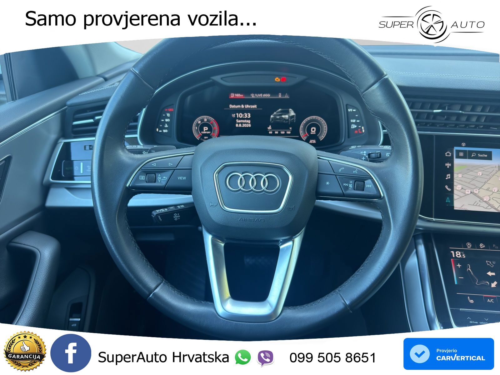 Audi Q8 50 TDI V6 (286 KS) quattro Tiptronic