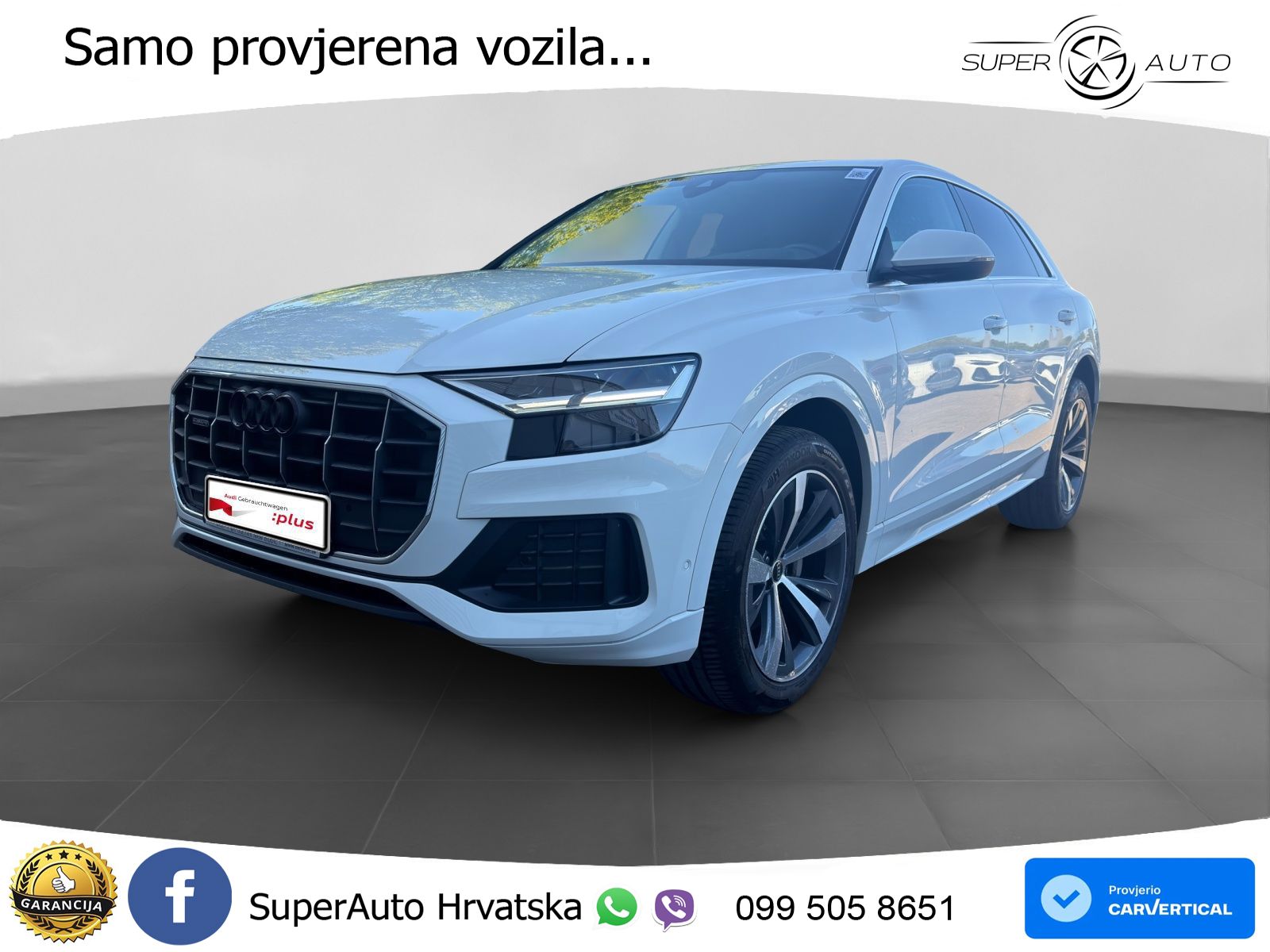 Audi Q8 50 TDI V6 (286 KS) quattro Tiptronic
