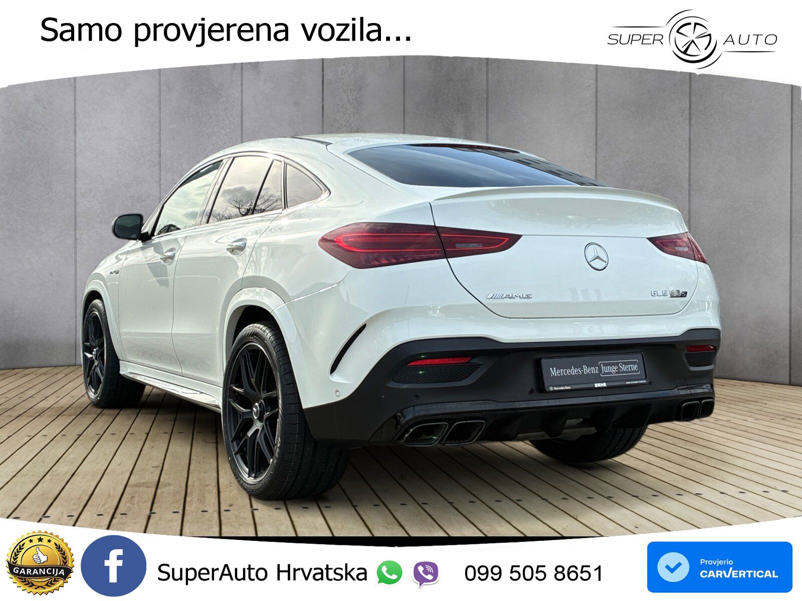 Mercedes AMG GLE Coupe 63 S V8 (612 KS) EQ Boost 4MATIC+ AMG SPEEDSHIFT TCT 9G LED+GR SJED+ACC