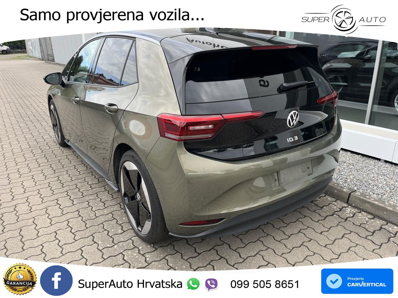 Volkswagen ID.3 Pro 62 kWh (204 KS) LED+GR SJED+ACC