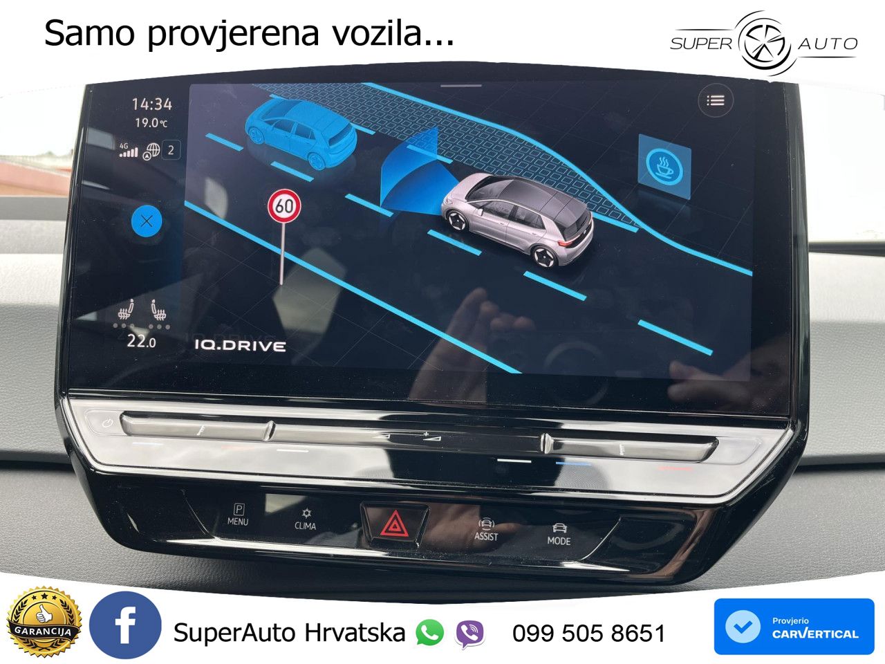 Volkswagen ID.3 Pro 62 kWh (204 KS) LED+GR SJED+ACC